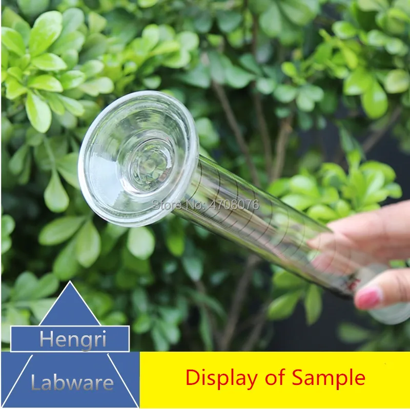 10ml 2pcs/pack Glass graduated cylinder with ground-in stopper Pyrex lab measuring cylinder for chemical experiment Borosilicate