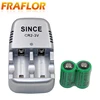 CR2 3V (15270) AI-BALL Mini Wifi Camera Rangefinder Battery Charger With 2PCS Rechargeable Li-on Battery AC 110-240V Input ► Photo 2/6