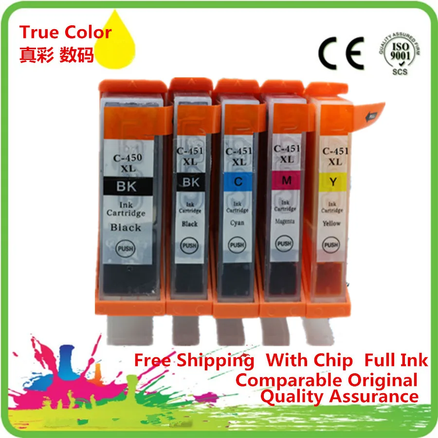 PGI-450XL PGI450XL CLI-451 Опи 450XL сменный картридж для принтера Canon IP7240 MG5440 MG5540 MG6440 MG6640 MG5640 MX924