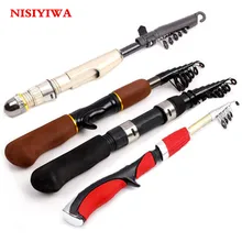 Портативные удочки для зимней рыбалки FRP 1,2-2,1 м спиннинги легкие 72-160 г спиннинги/Литые удочки для зимней рыбалки/прямые ручные