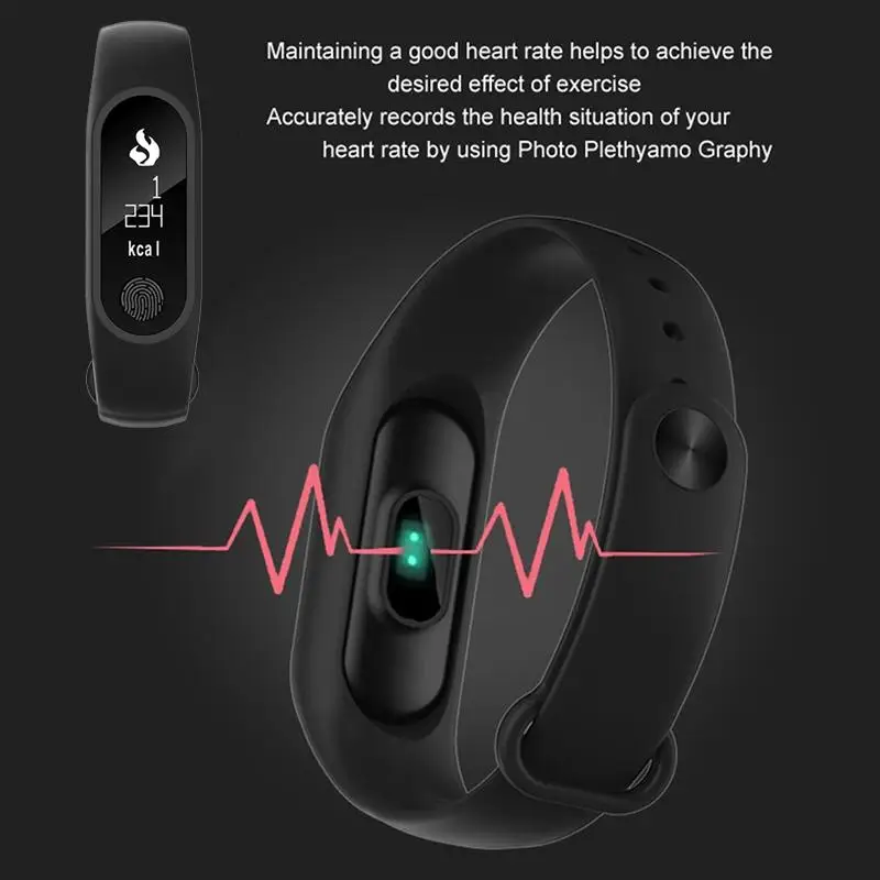 EastVita Водонепроницаемый Bluetooth умный Браслет фитнес трекер активности Smartband