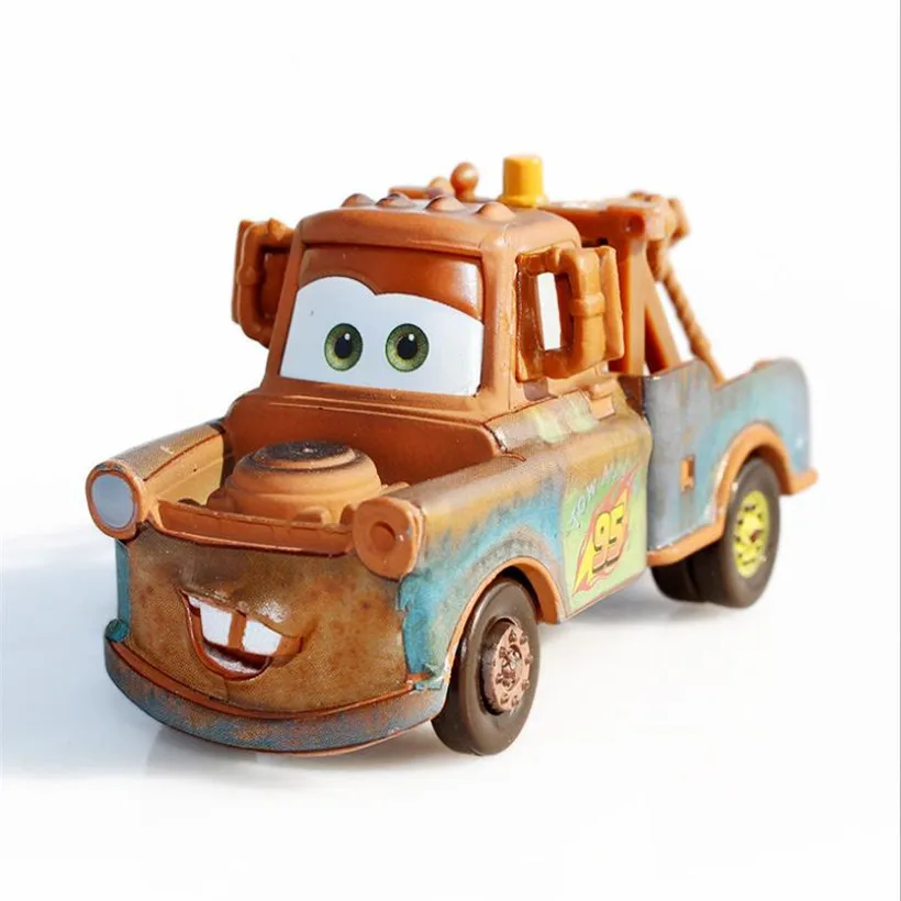 

Cars Disney Pixar Cars 3 Tow Mater Metal Alloy Diecast Toy Car 1:55 Loose Brand New In Stock