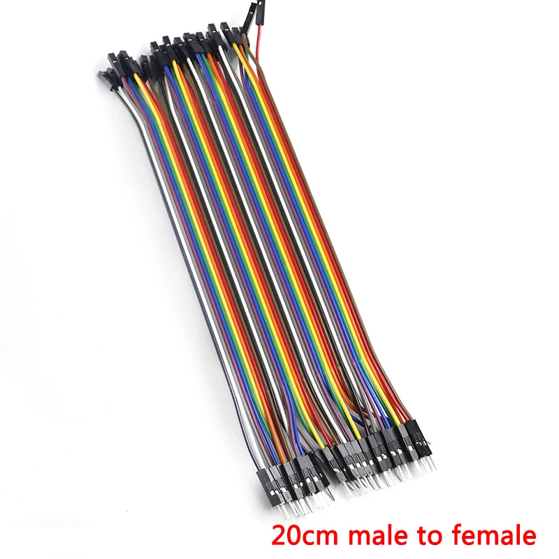 Dupont Line 10 см/20 см/30 см папа-Папа+ мама-мама соединительный провод Dupont кабель - Цвет: 20CM F-M
