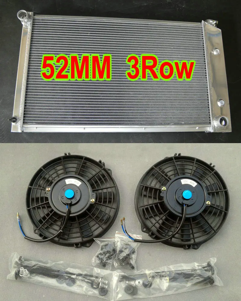 Алюминий радиатор+ кожух вентилятора для 1970-1981 Pontiac Firebird Trans Am V8 4.3L/4.9L/5.0L/5.7L/6.6L/7.5L 265 301 305 350 400 455
