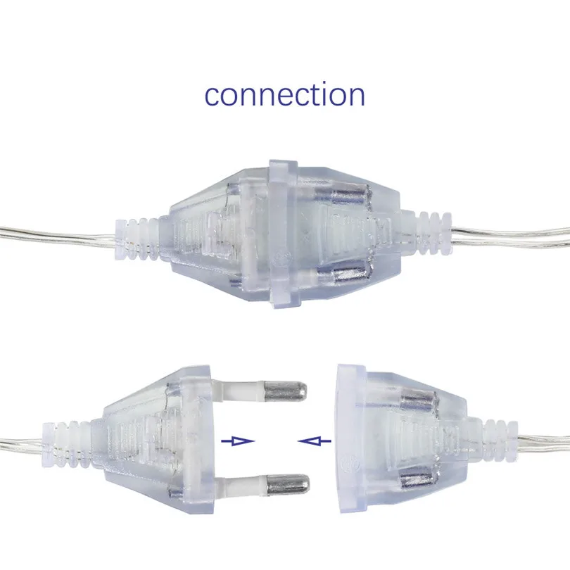 3,5 м 96leds пятиконечная звезда строки Шторы огни AC110V или AC220V Водонепроницаемый Фея рождественское свадебное украшение праздника