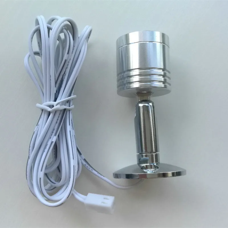 1W LED Mini Spotlight  DC12V led ceiling Down lights Surface Mounted Light bulbs for cabinet counter showcase Ceiling Light