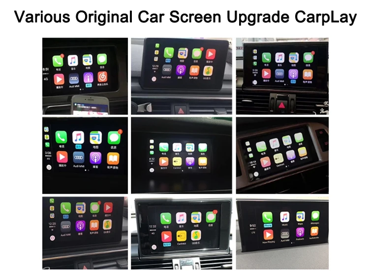 Беспроводной Apple CarPlay для Audi A4 A5 Q5 без MMI симфония/концертное радио 2009- поддержка iPhone CarPlay Android авто