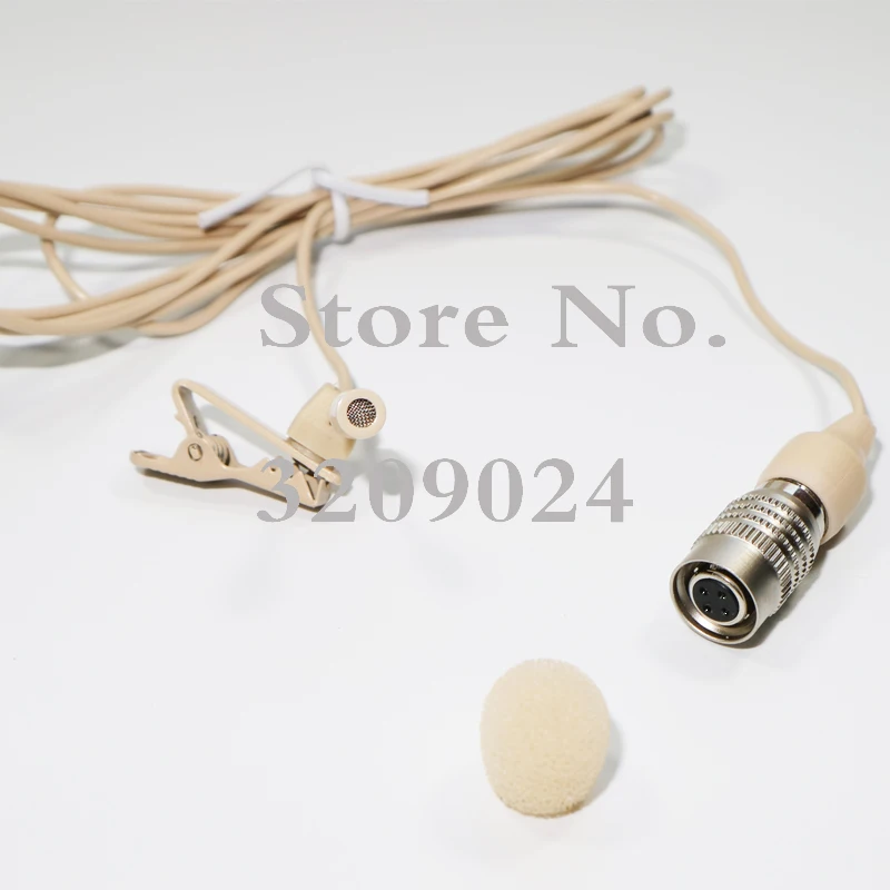 

Lavalier Microphone 4 Pin for Audio Technica Wireless Microphone System - Noise Cancelling Mic