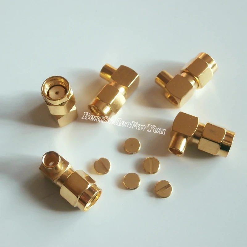 10 шт. Полужесткий радиочастотный разъем RG402 0 141 дюйма|angle connector|connector maleconnector 2 |