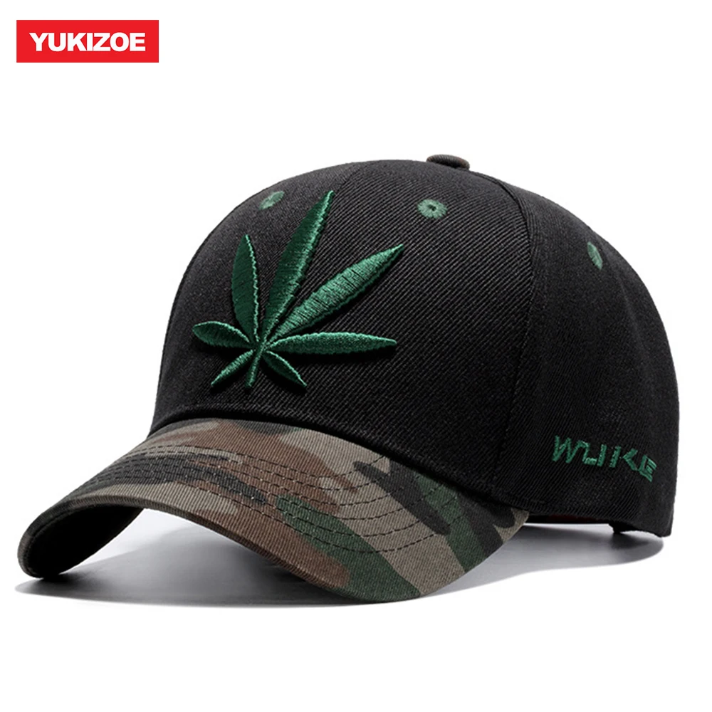 Бейсболка с вышивкой листьев бейсболка s для мужчин Gorras Hombre Militares армейская