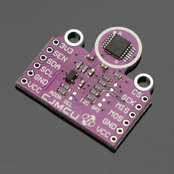 

CJMCU-1335 Hall Effect 360 Non-Contact X-Y Plane Angle Sensor