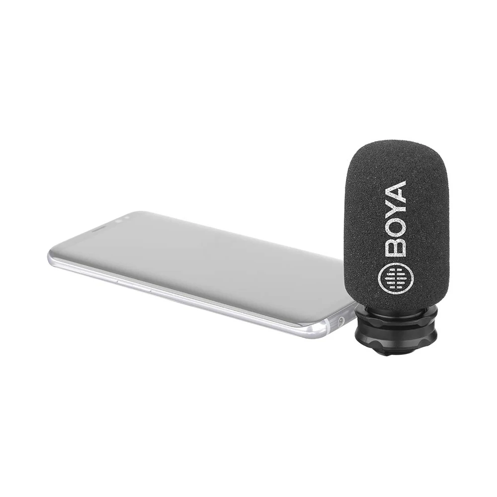 

BY-DM100 Plug in Mic Digital Stereo Microphone Superb Sound for Android USB Type-C Mic Recording YouTube Video
