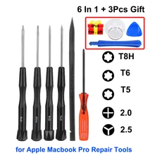 4/6 шт. 5-звездочный крестовая отвертка Набор инструментов для ремонта для Apple iPhone MacBook Air/Pro с retina Дисплей