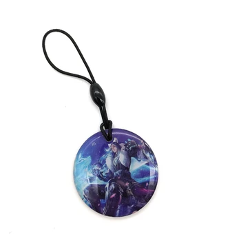 

1Pcs T5577 Keyfob RFID Clone Copy Duplicator 125KHZ Rewritable Access Control Blank Card Token Tag Keychain Smart tickets