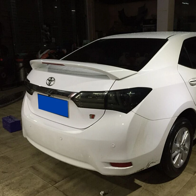 for toyota corolla spoiler 2014 2017 corolla spoiler with light High