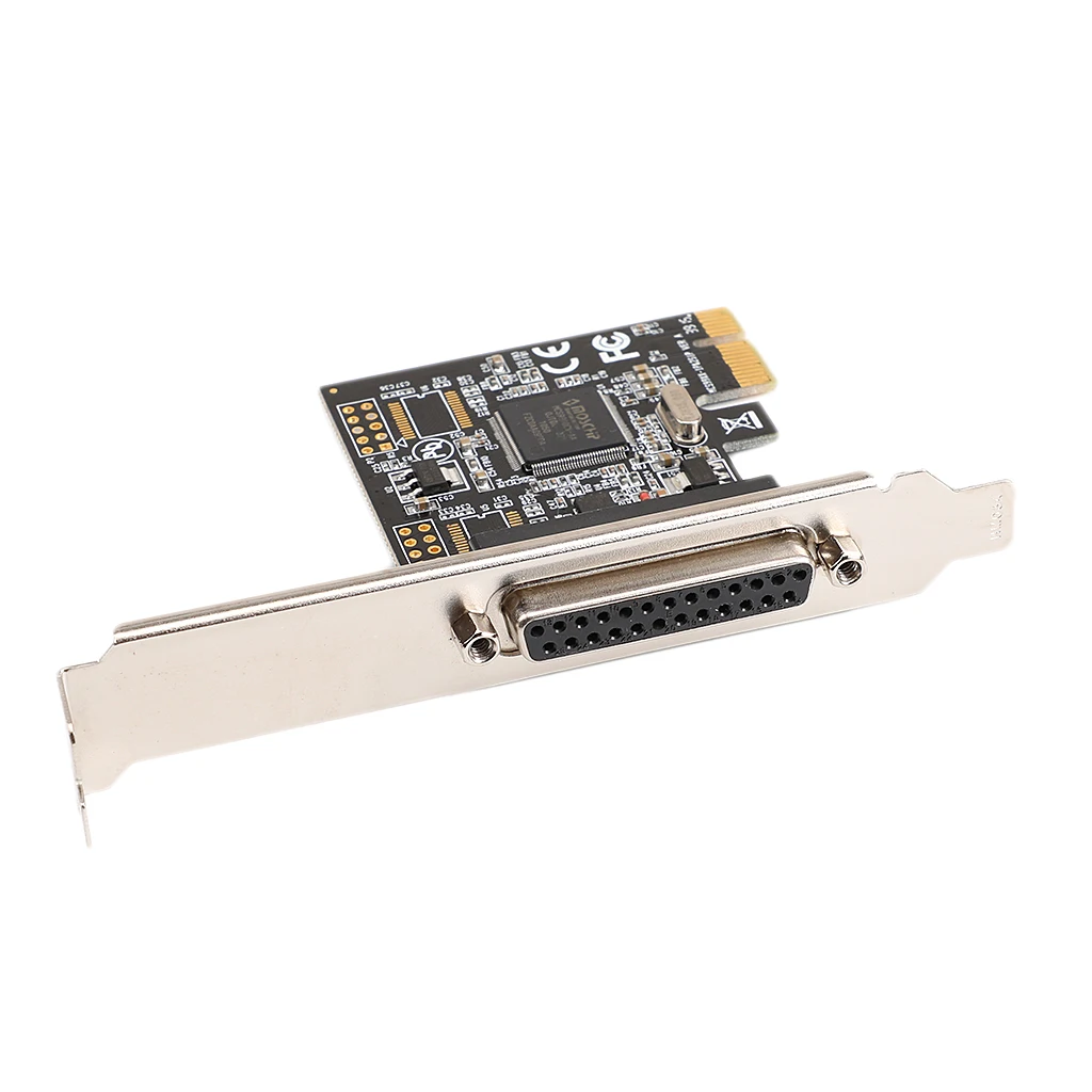 Parallel Port DB25 LPT Printer PCI-E Express Card Converter Adapter