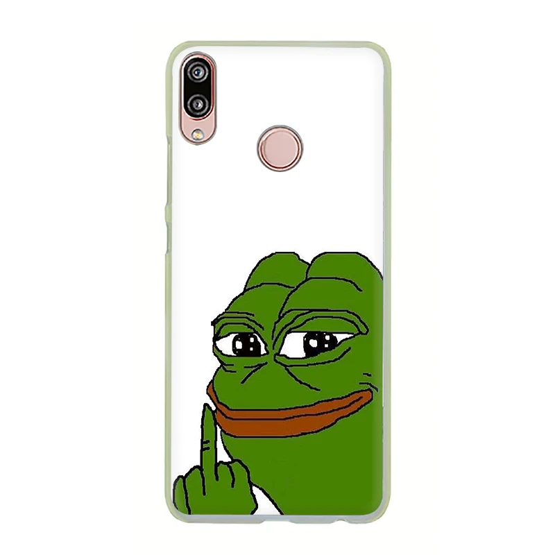 H1 Жесткий чехол для телефона The frog meme memes для huawei Honor 6A 6C 7A Pro 7C 7X 8C 8X8 9 10 Lite Play - Цвет: H1