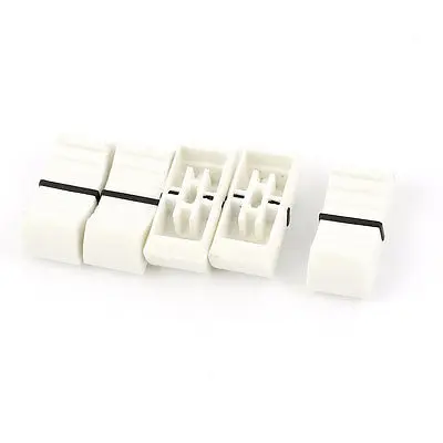 

5pcs Digital Audio Mixer Fader Effects Slide Switch Cap Knob Red 8 x 2mm
