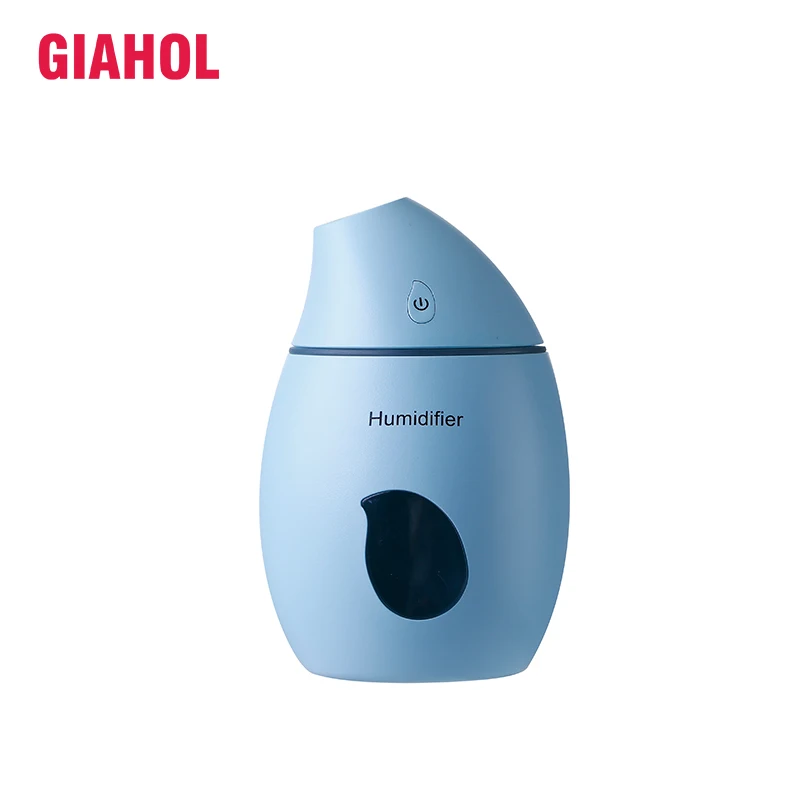 

200ML Mini USB Cute Air Humidifier Silent Ultrasonic Diffuser Mist Maker Colorful Changing LED Night Light for Home Office Car