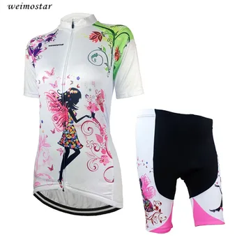 

2016 Women Cycling Sets Bike jersey Sets Pro Cycling clothing cycle jersey pants sets short sleeve bike wear bicicle jersey