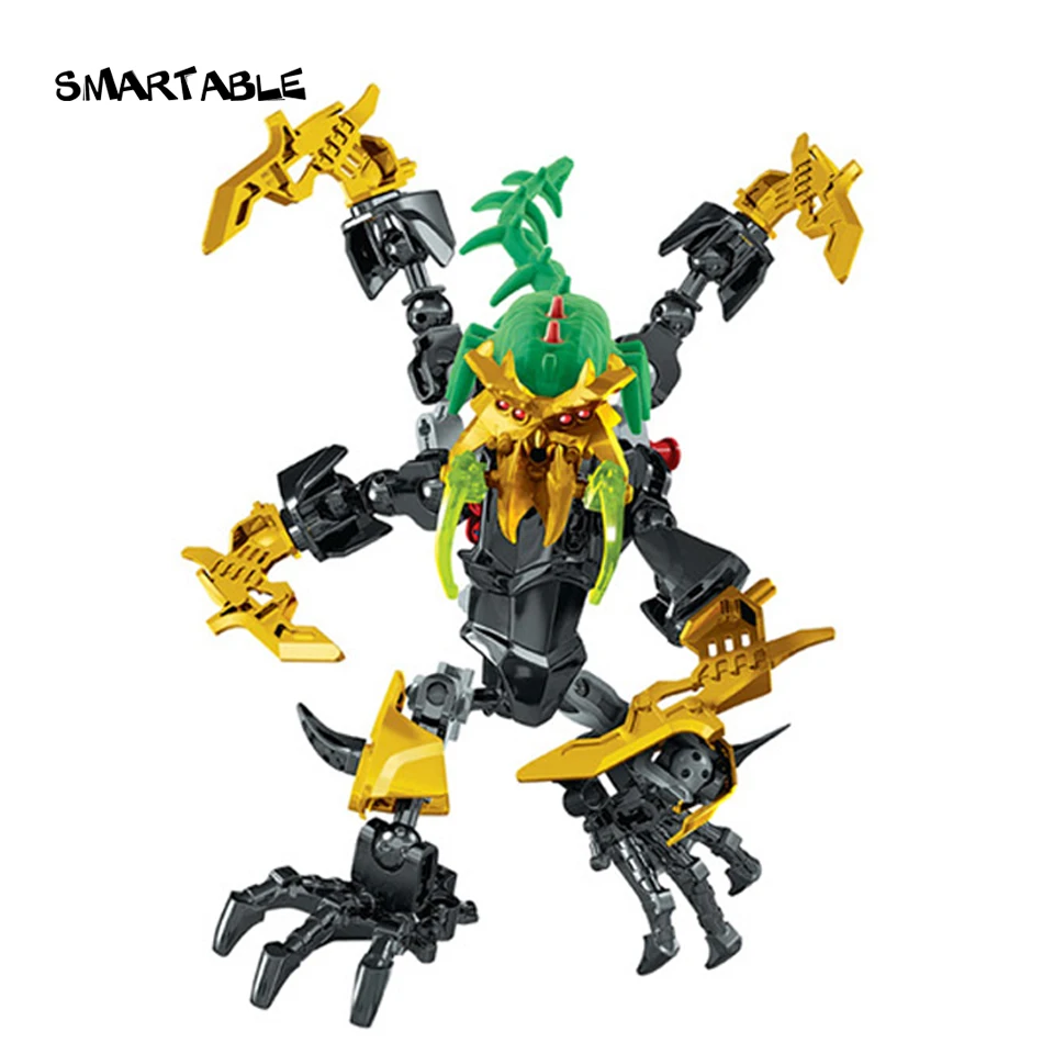 

Smartable Hero Factory 5.0 New Arrive SCAROX Building Block Set Toys For Child Compatible legoing Hero Factory Best 46pcs/Set