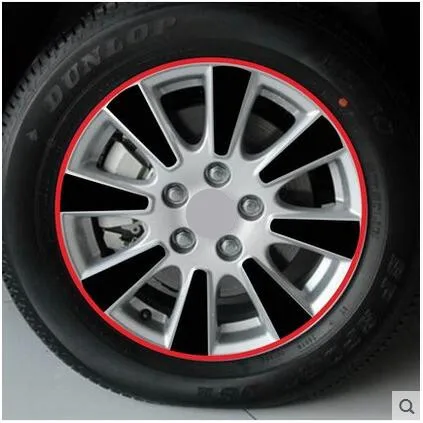 

Trendy Carbon Fibre Rims / Wheels Sticker For Toyota Camry Z2CA621