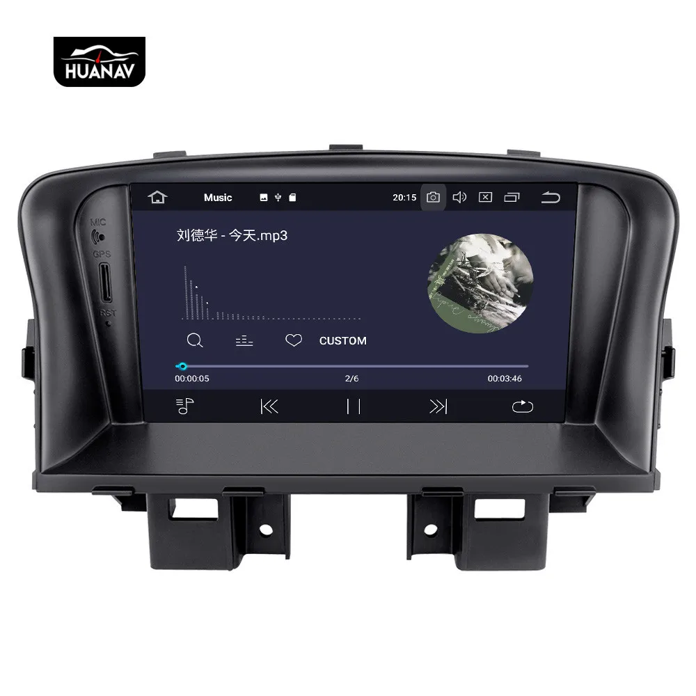 Perfect DSP Android 9 Car DVD GPS navigation For Chevrolet CRUZE 2008 2009 2010 2011 2012 auto radio stereo multimedia Screen player 64G 4