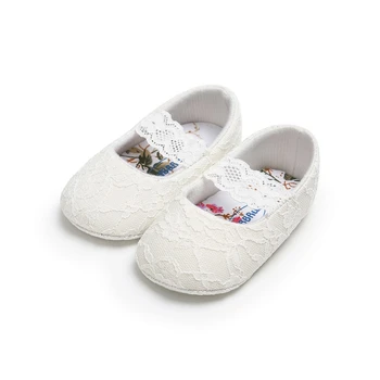 

Baby Shoes for Girl Newborn Infant Breathable Lace Floral Anti-Slip Shoes Casual Sneakers Toddler Soft Soled First Walkers New