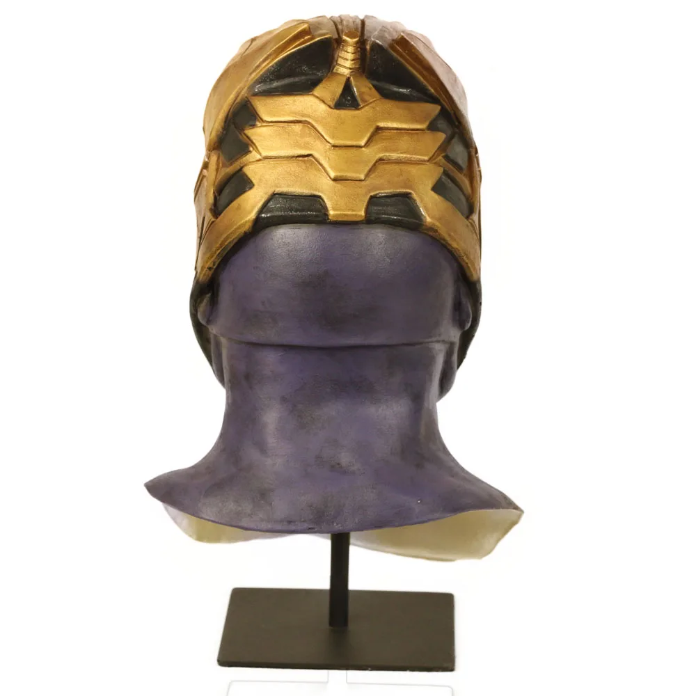 Делюкс маска Таноса Бесконечность Gauntlet 4 перчатки шлем Косплей танос маски вечеринка Хэллоуин коллекция реквизит