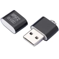 tf כרטיס מיני USB נייד 2.0 Micro SD TF T-Flash כרטיס זיכרון קורא מתאם כונן פלאש SD זיכרון פלאש סיטונאות שחור רוז זהב (5)