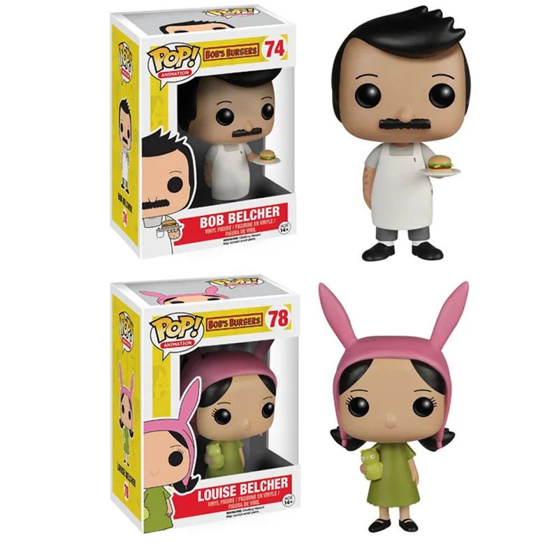 

Funko POP Bob's Burgers PVC Action Figure Collectible Model toys for chlidren