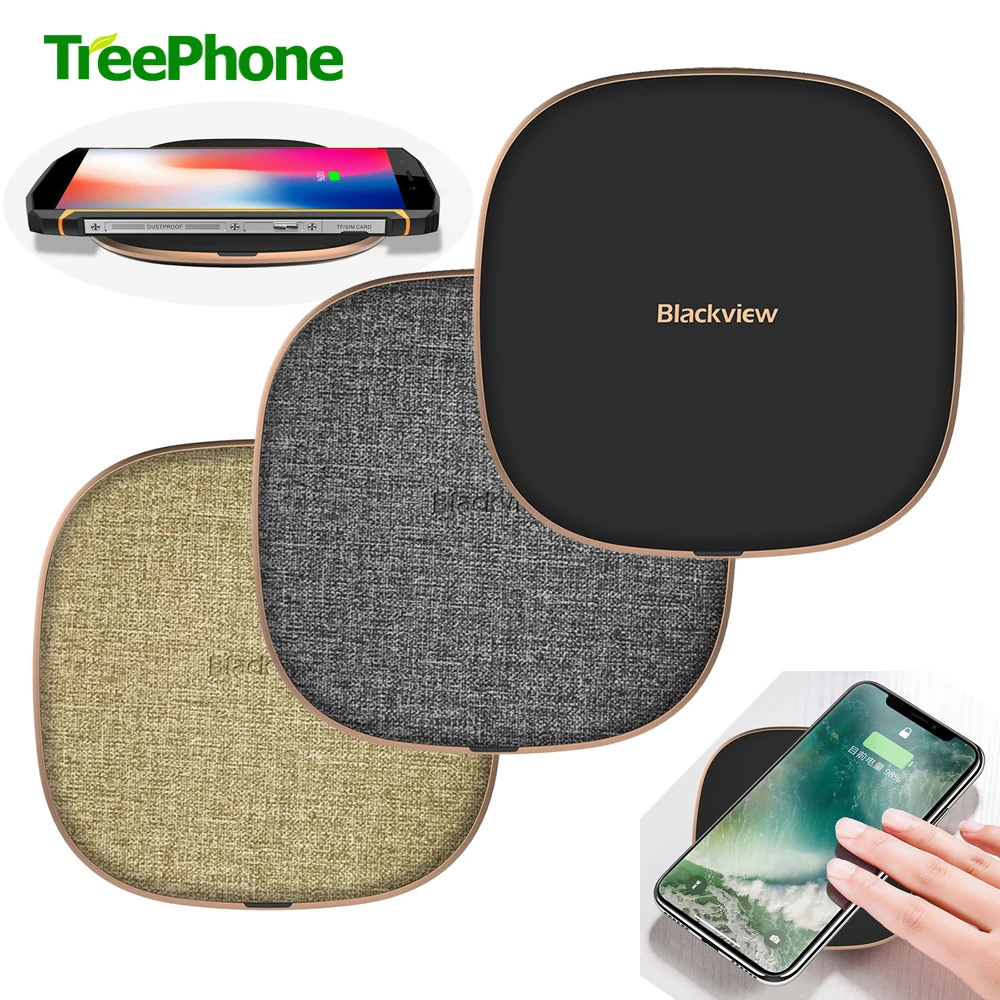 

Blackview W1 Qi Fast Wireless Charger for Blackview BV9700Pro BV9600Pro BV9500 Pro BV6800Pro BV5800 pro 10W Quick Charger