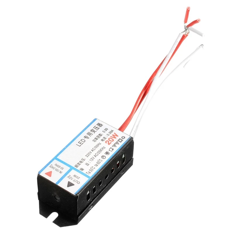 20W 12V Power Supply Lighting Electronic Transformer LED Driver For 12V
