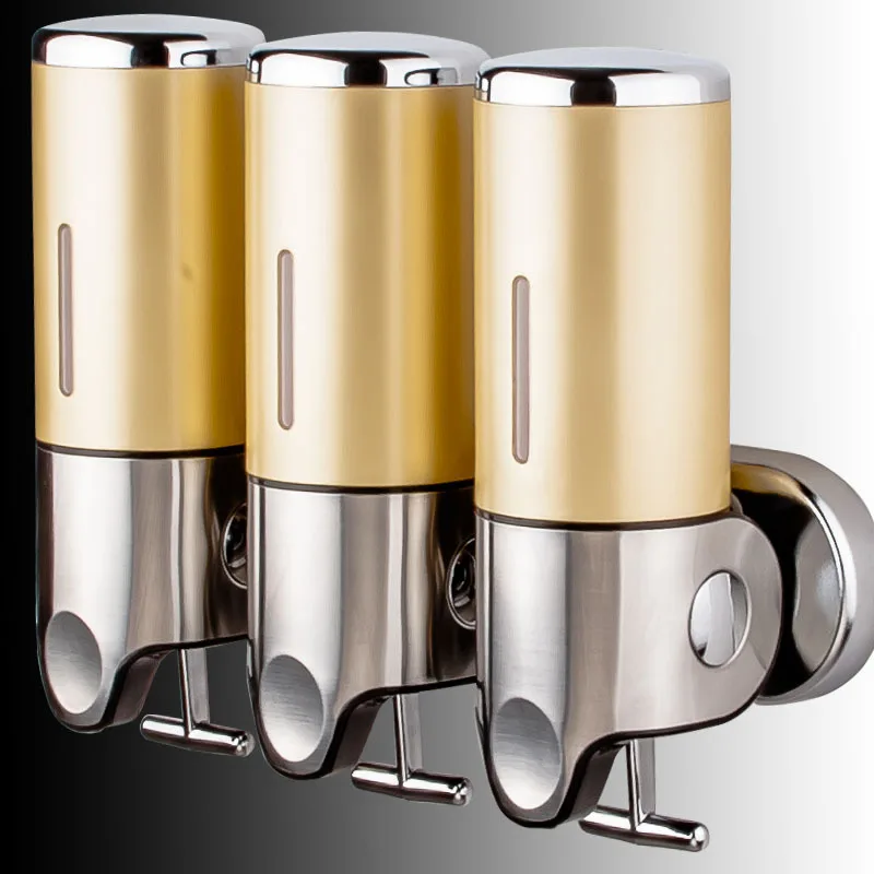 Stainless Steel Bathroom Toilet Wall MountedShampoo Shower Gel Bottle Rack G