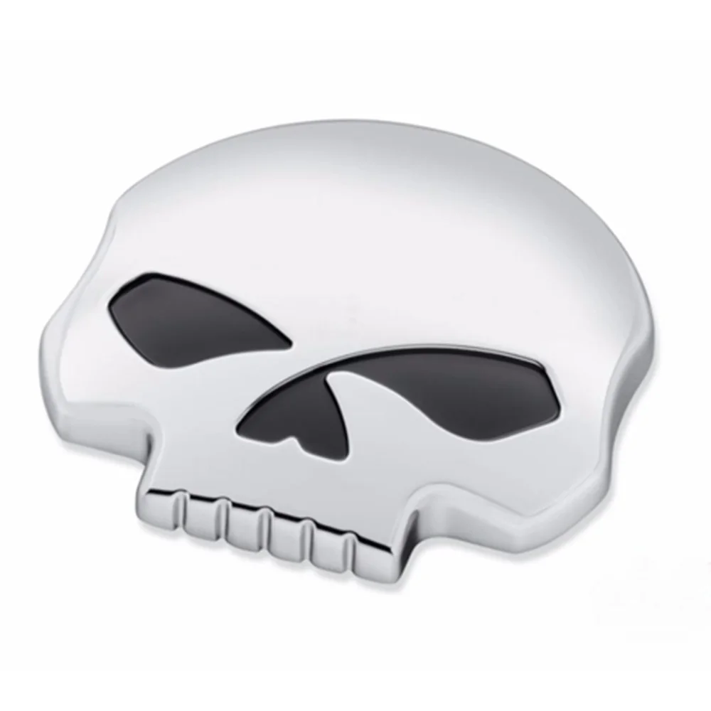 

1 pcs Motorcycle CNC Aluminum Skull Tank Cover Fuel Gas Oil Tank Cap Kit for Harley Davidson