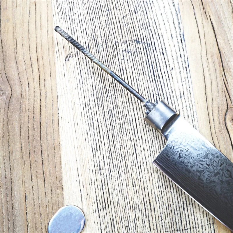 Grandsharp дамасский поварской нож пустой лезвие 67 слоев японского Дамаск Сталь VG10 Дамаск Кухня нож Инструменты для "сделай сам" ножи Запчасти