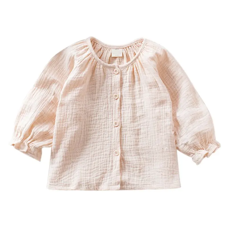 

Newborn Baby Girls Toddler Kids Shirts Long Sleeve Cloak Coat Cotton Tops