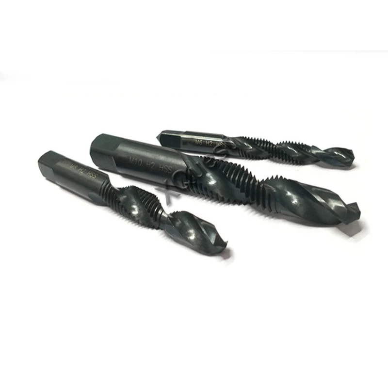 Xquest Composto Torneira m4 m5 m6 m8 M10 Alça Redonda Máquina Taps Combinado Broca M3x0.5 M4x0.7 M5x0.8 M6x1 M8x1.25 M10x1.5 Vap m3 - Image 5