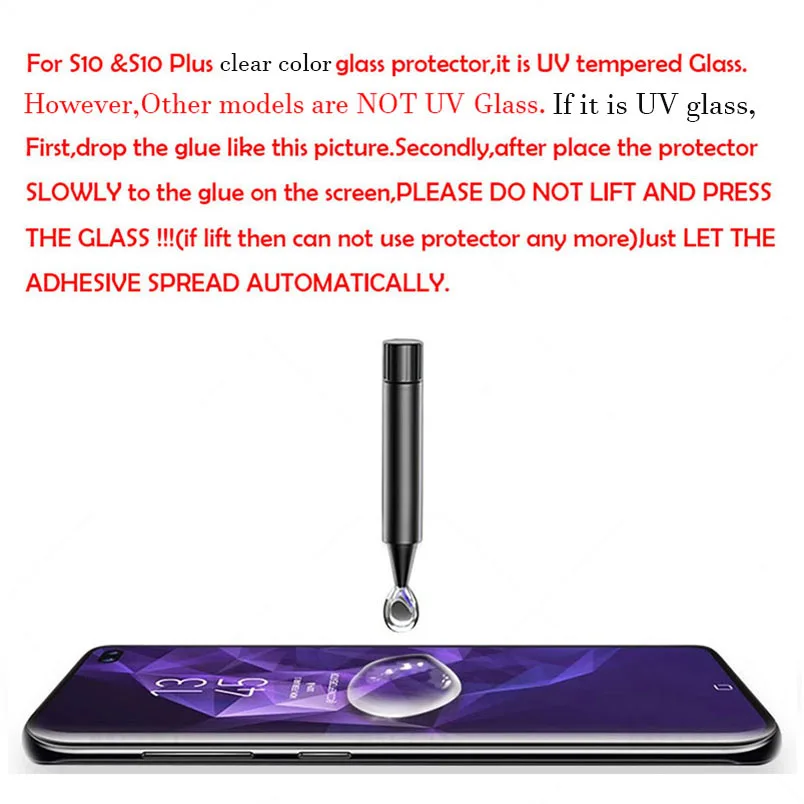UV glass protector