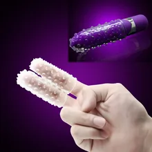 Finger Penis Sleeve Vibrator For Woman Squirt G-Spot Penis Vagina Clit Stimulate Masturbation Dildo Adult Sex Toys