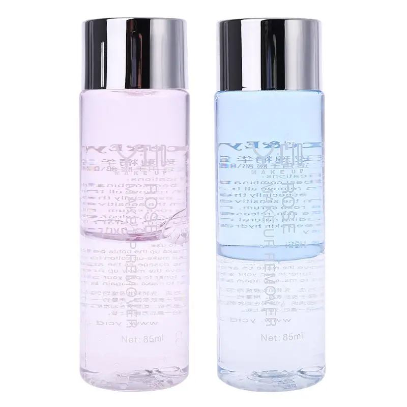 

1 Pcs Make-up Remover For Face Eye Lip Eyelash Excess Skin Oil And Dirt Soft Deep Clean Fresh Water Gently Makeup Remover 85ml