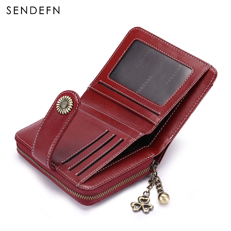 Sendefn 2018 новый кошелек Женский Малый Для женщин бумажник короткие качество