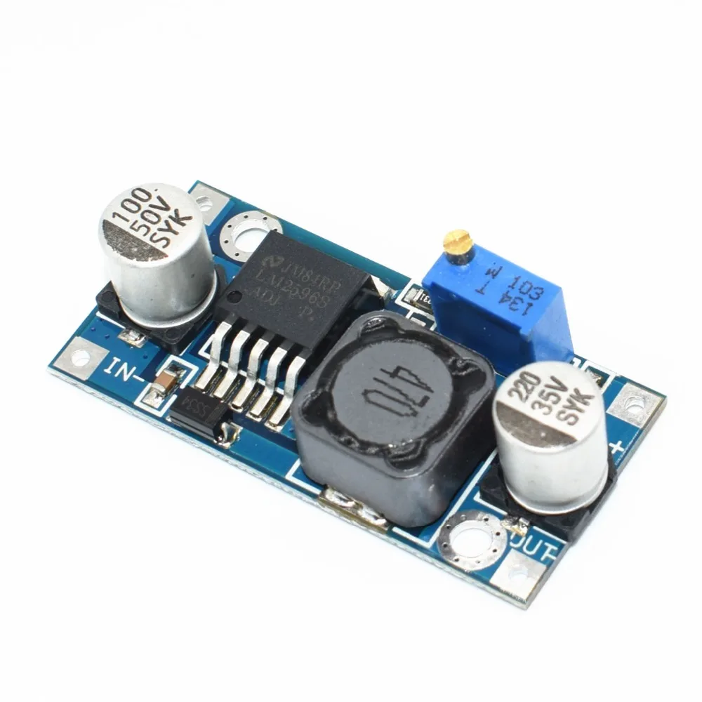 

LM2596 Power Converter Step Down Module LM2596S DC-DC 1.5V-35V adjustable step down power Supply module 3.3V/5V/12V/24V