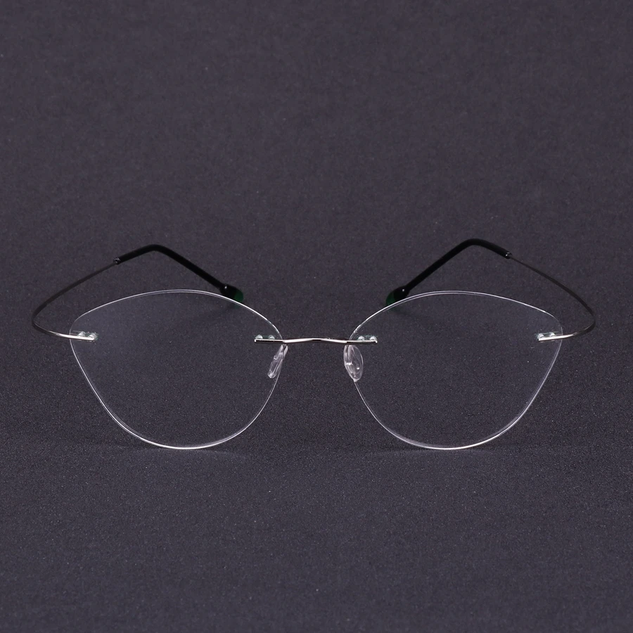 Montatura per occhiali Cat Eye donna miopia occhiali senza