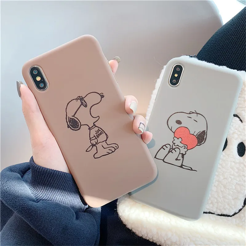 

Cartoon Silicone Case For iPhone 8 8plus 7 7 Plus Cases Cartoon Phone Case For iphone 6 s 6s Plus X XR XS Max Cases Cover Coque