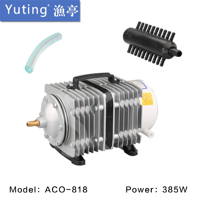 

300L/min 385W SUNSUN ACO-818 ACO818 Electromagnetic Air Compressor Hydroponics Pond Air Pump Aquarium Aquaculture Aerator