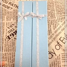 48 шт./лот небесно-голубого цвета, бумажная шкатулка для драгоценностей картона браслет Подарочная коробка под ожерелье украшения в подарок витрина упаковочная коробка