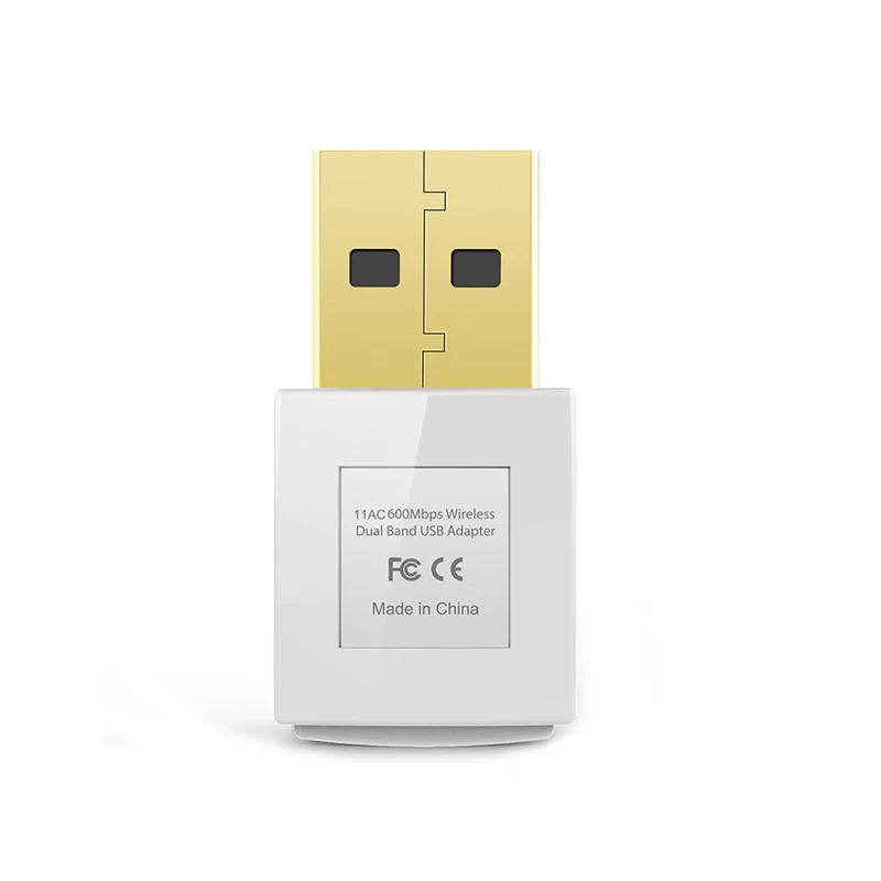 USB Wifi адаптер 600 Мбит/с беспроводной USB2.0 двухдиапазонный 11ac 2 4G и 5G сетевой Lan Карта