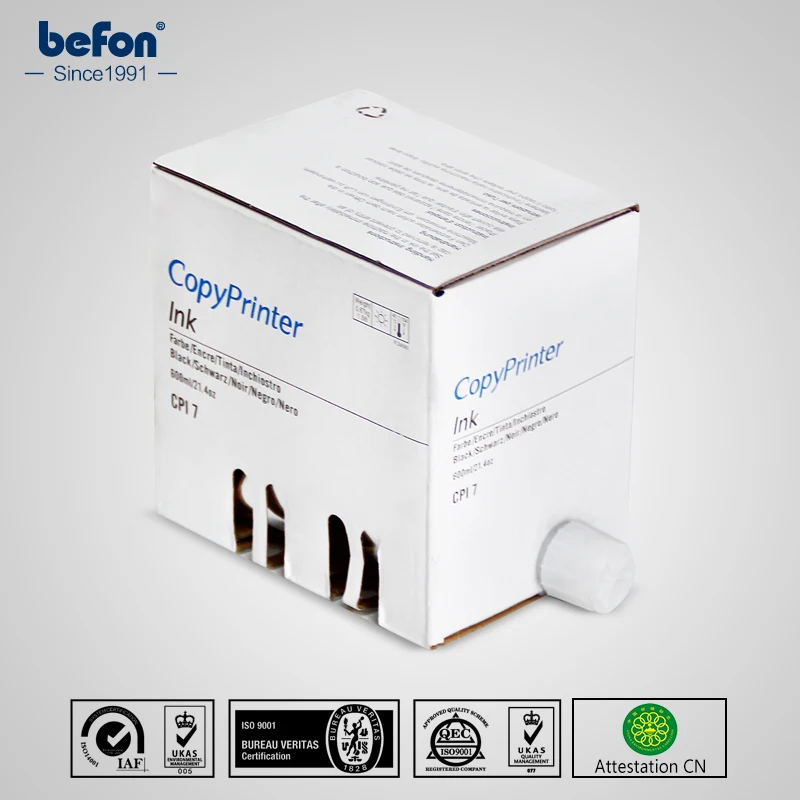 

befon Duplicator Ink copyprinter ink CPI7 Compatible for Gestetner 5300 5428C 5308