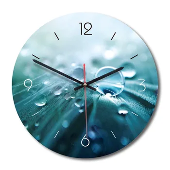 

New Explosions Retro Acrylic Creative Wall Clock European Art Water Droplets Decorative Wall Clock Clock 030 y
